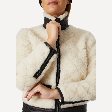 Куртка флис HH Wmn Diamond Pile Jacket (Женский; S; Snow)